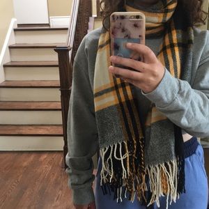 Forever 21 plaid scarf